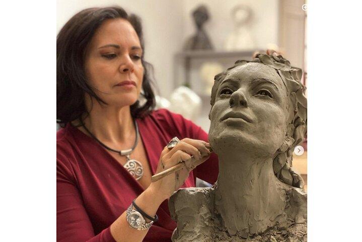 5 ochtenden sculptuur in klei begeleide workshop