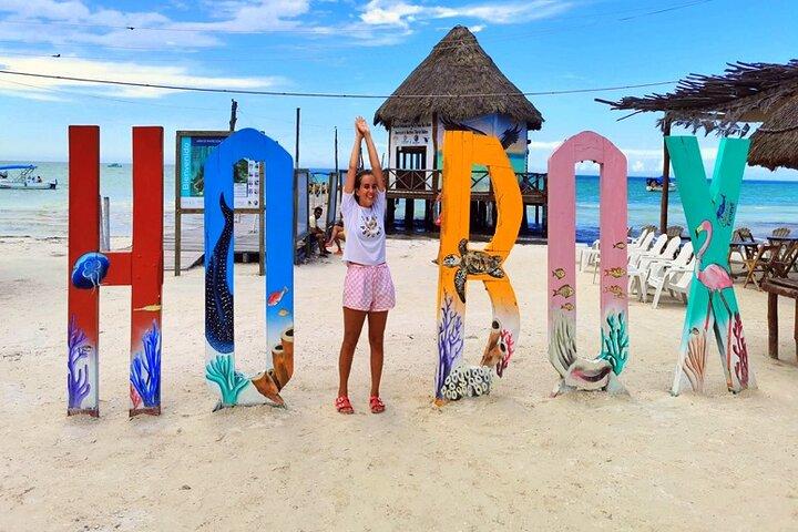 Holbox Island Deluxe Tour, excursão de dia inteiro e completa!