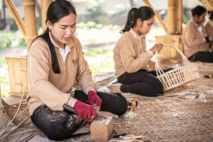 Halvdags shoppingtur i Siem Reap Town plus lokale måltider
