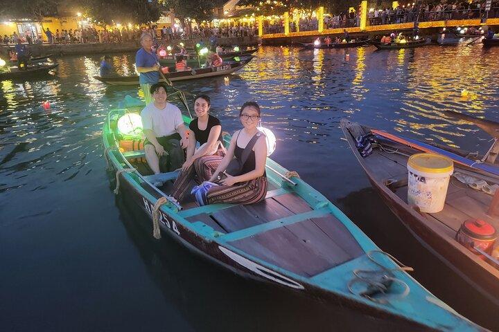Ciudad de DaNang y jungla de cocos-Basket Boat-Ciudad Hoi An-Mercado nocturno