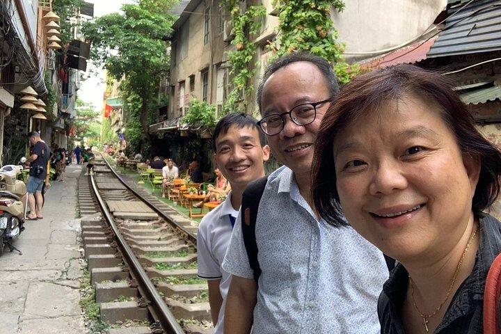 Stadtrundgang durch Hanoi mit lokalem Reiseführer und Train Street