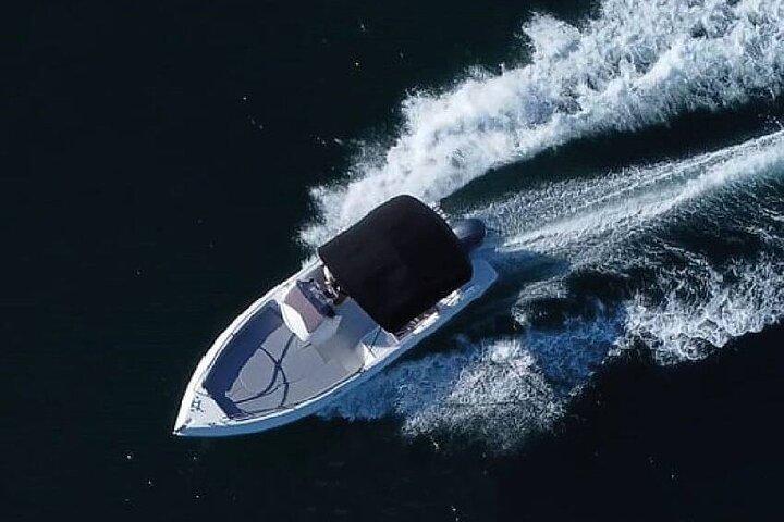 Motorbåtstur till Elaphiti-grottorna och sandstranden från Dubrovnik