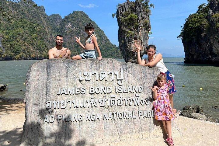 カタマラン船によるジェームズ ボンド島とパンガー湾のガイド付きツアー