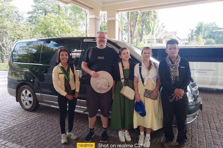 Siem Riep a Phnom Penh con comodidad: Transporte privado