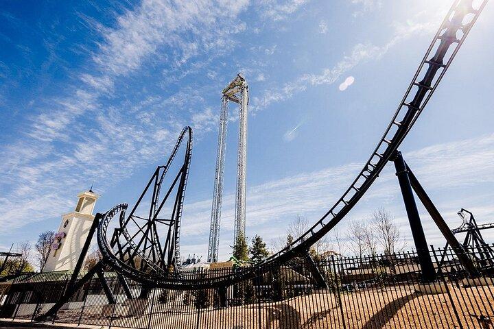 Excursion d'une journée au parc Warner au départ de Madrid