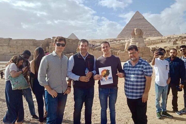 Giza pyramider och Saqqara Heldagstur med buss