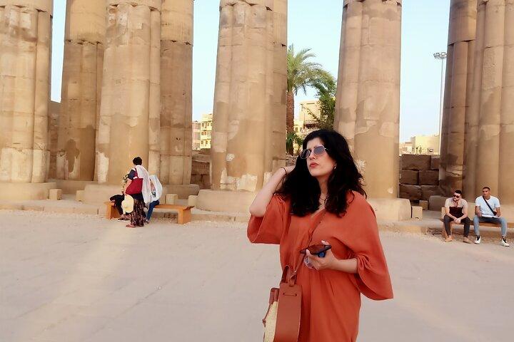 Tour privato di un giorno sul Nilo a Luxor da Assuan