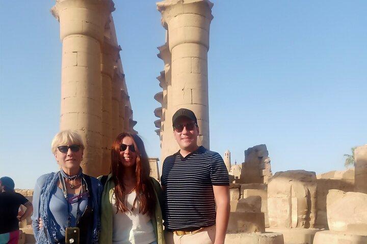 Tour privato di un giorno sul Nilo a Luxor da Assuan