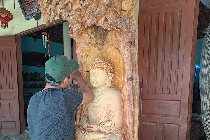 Barco privado a Hoi An Pueblos de artesanía-cerámica, pueblo de carpintería