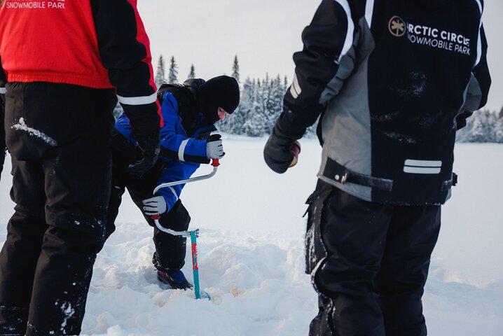 Expérience de pêche sur glace à Rovaniemi