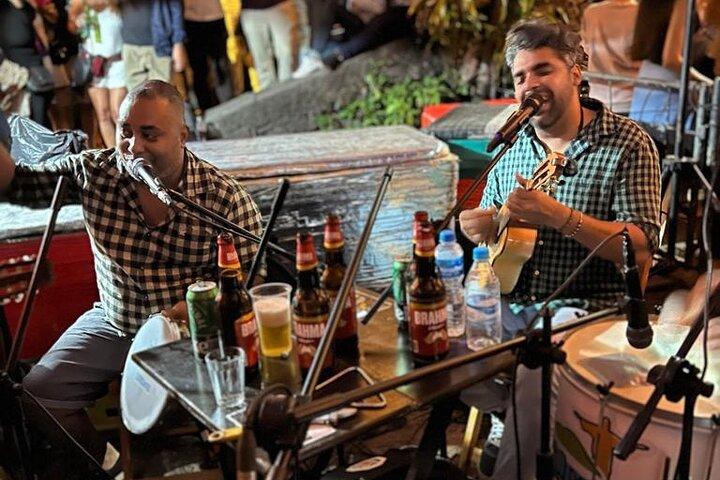 Live Samba Night på Pedra do Sal