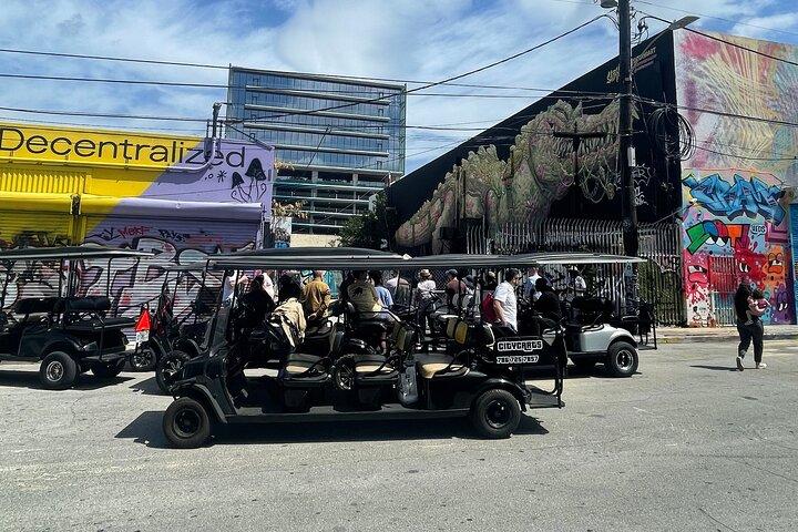 ローカル ガイドによるウィンウッドの小グループ醸造所ゴルフ カート ツアー