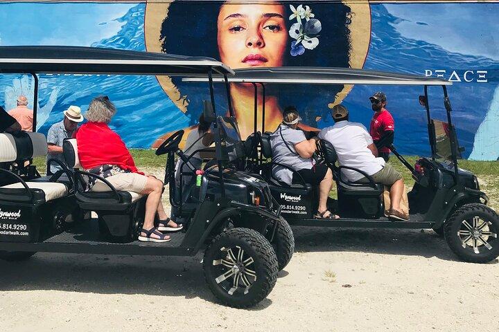 Brauerei-Golfwagen-Tour in kleiner Gruppe durch Wynwood mit einem lokalen Guide