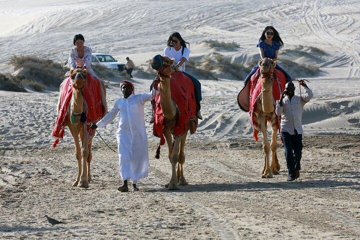 Heldags Qatars ökensafari: sanddyner, sandboarding, kameler