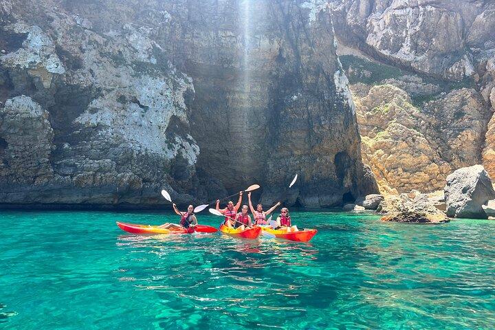 Moraira : Tour en kayak, cueva del mar y costa de snorkel