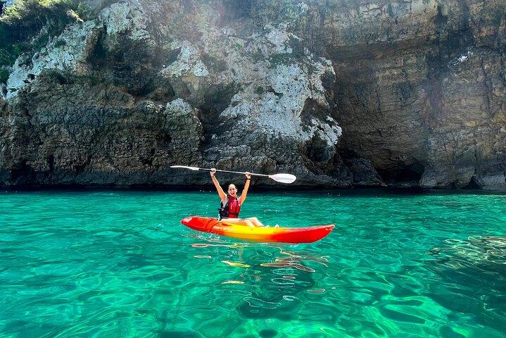 Moraira: Kayak, Sea Cave & Snorkel Coastal Tour