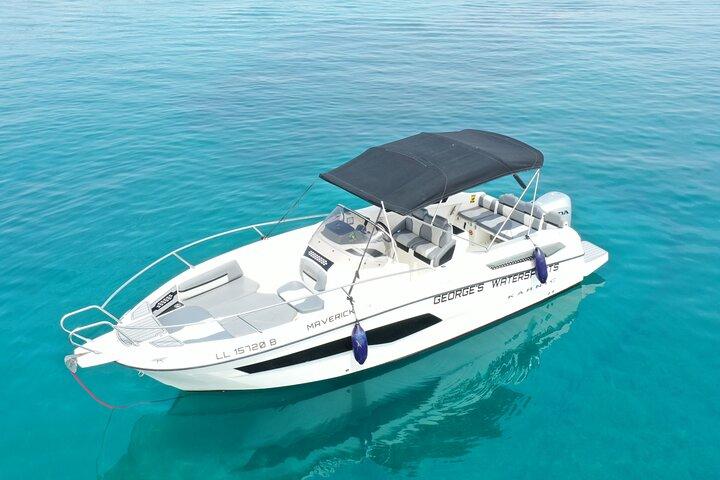 専用ライン225馬力・自走ボート カルニック SL701 8.0m