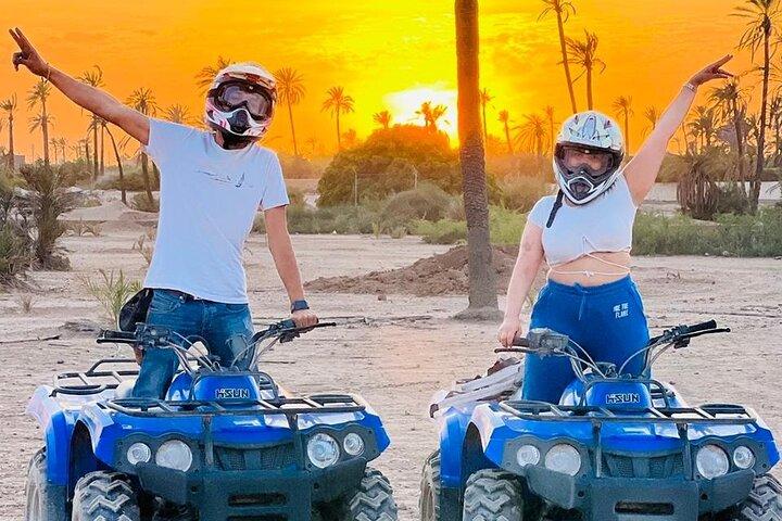 Quads en el desierto de Marrakech