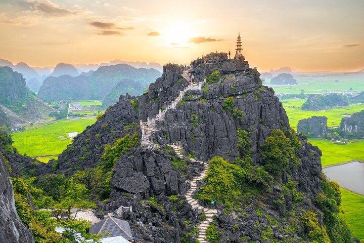 Ninh Binh-dagtocht om Hoa Lu - Trang An / Tam Coc - Mua-grot te bezoeken