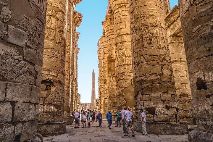 Final Day Luxor East Bank Tour – Karnak & Luxor Temples + Airport