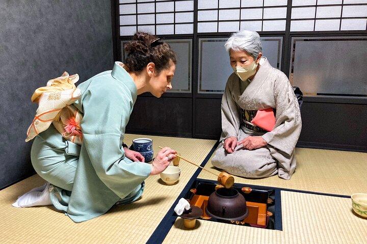 今宮神社近くで着物で京都茶会