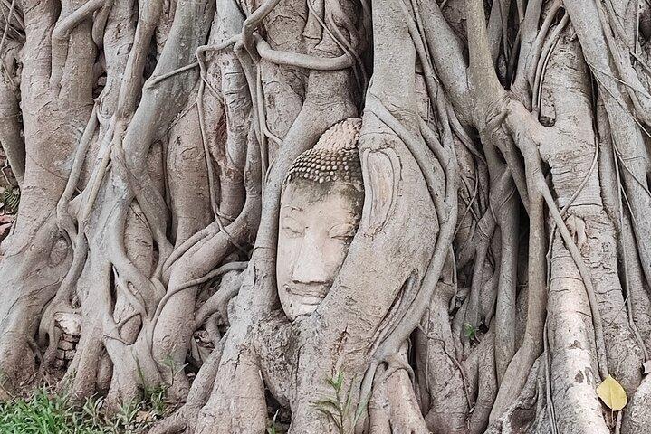 Tour privado a Ayutthaya, Patrimonio de la Humanidad, con paseo en barco