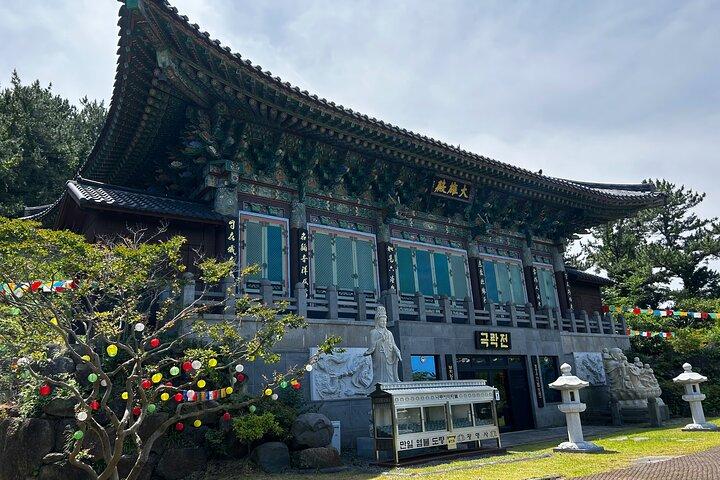 Seogwipo (de zuidelijke stad van Jeju) Jungmun Area Walking Tour