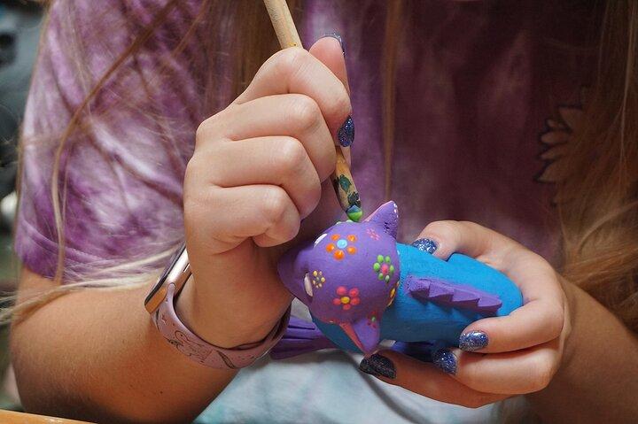 Experimente a tradicional pintura Alebrije do estado de Oaxaca