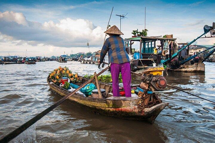 Schwimmender Markt Cai Rang und Mekong-Delta 1 Tag