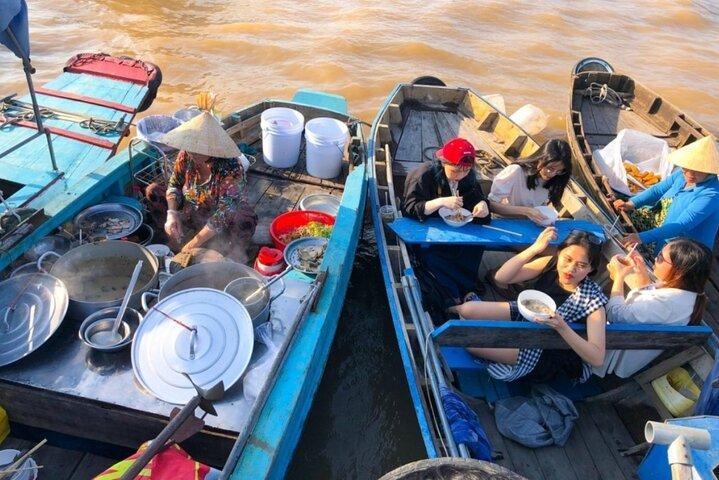Schwimmender Markt Cai Rang und Mekong-Delta 1 Tag