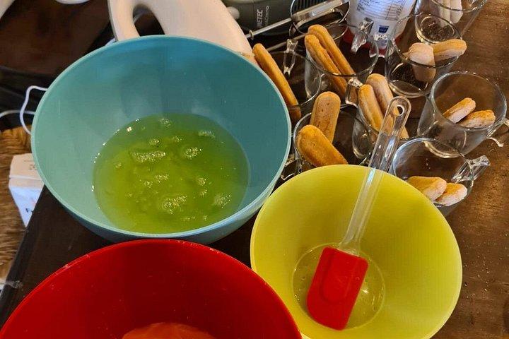 料理教室 2 時間のスペイン料理 - フェットチーネとティラミス