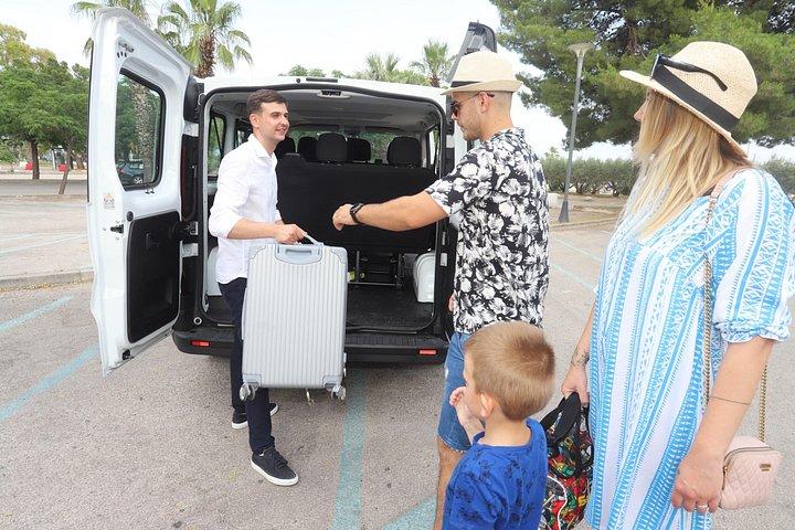 Private Transfers from Split Airport to Split