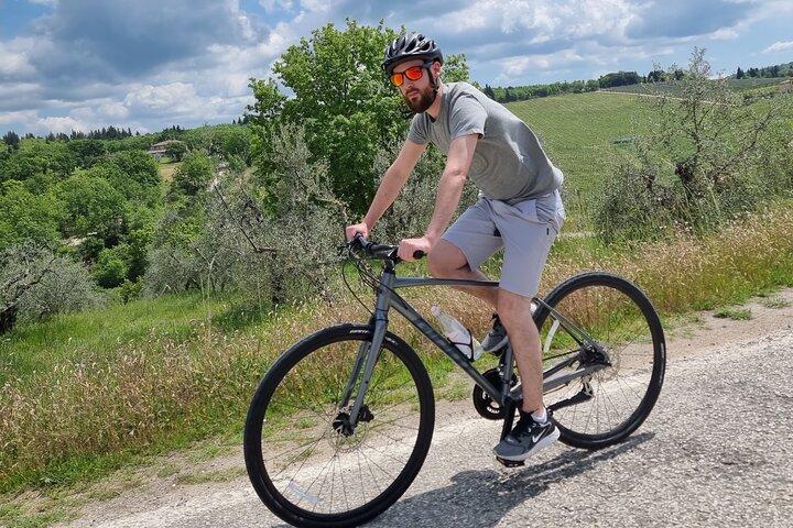 Toscana Day Trip: Cykling, madlavning klasse, vin og San Gimignano!