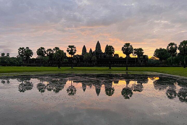 Angkor Wat solopgang og markedstur med jeep