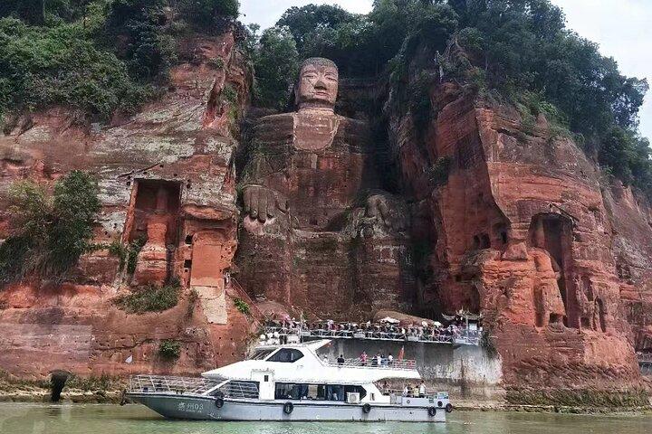 1-dages Chengdu Leshan Giant Buddha privat tur med frokost- og bådturen