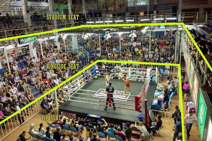 Phuket: billet d'entrée au stade de boxe Bangla