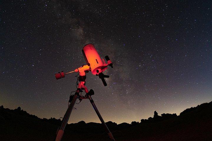 テイデ国立公園：天体写真で星空を眺める小グループ