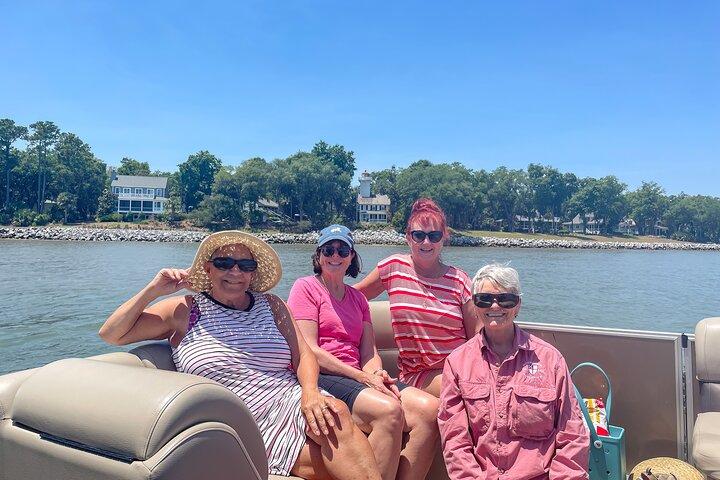 4 Stunden Hilton Head Boat Vermietung mit VIP Feuerwerk Besichtigung