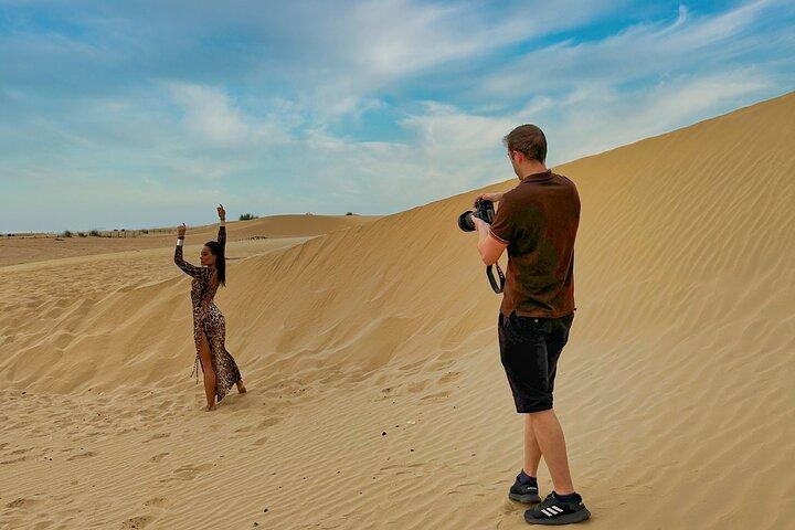 Dubai: Privat fotoshoot med hotelafhentning og -aflevering