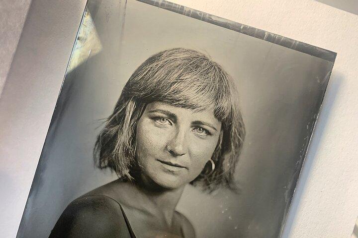 19e-eeuws metalen portret een unieke ervaring Porto-Portugal