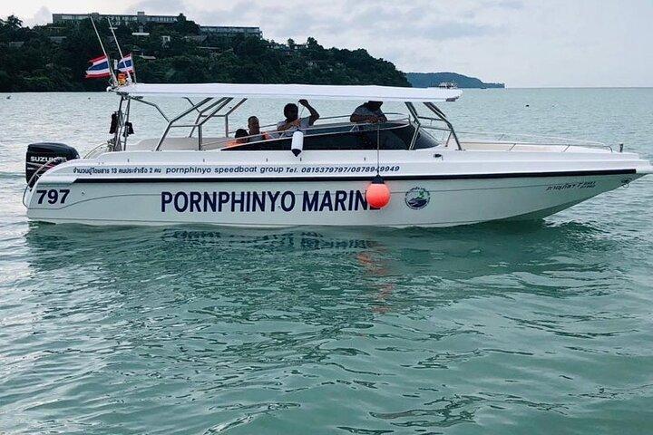 Baía de Phang e Ilha Phi Phi em lancha privada VIP