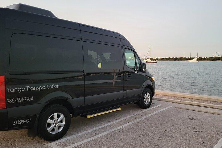 Private Transfer from Miami Airport to Hotel or Port Miami. Van.