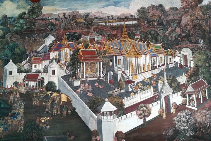 Grande Palácio Privado e passeio de barco de cauda longa em Bangkok