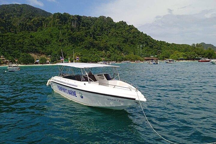 Bambu Phi Phi Maya em lancha privada VIP