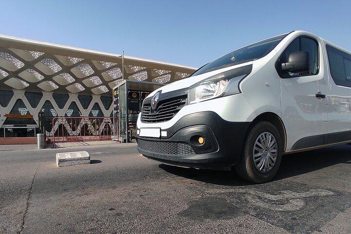 Traslado privado de ida al aeropuerto desde / hacia el hotel en Marrakech