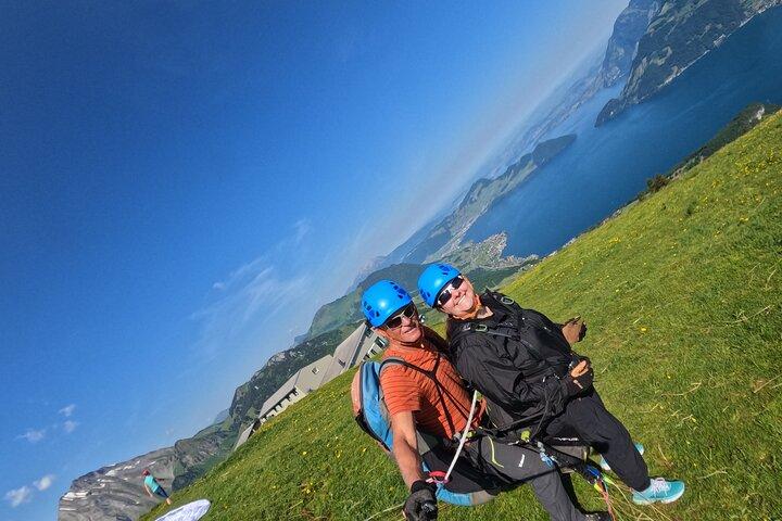 Paragliding tandemvlucht in de regio Luzern