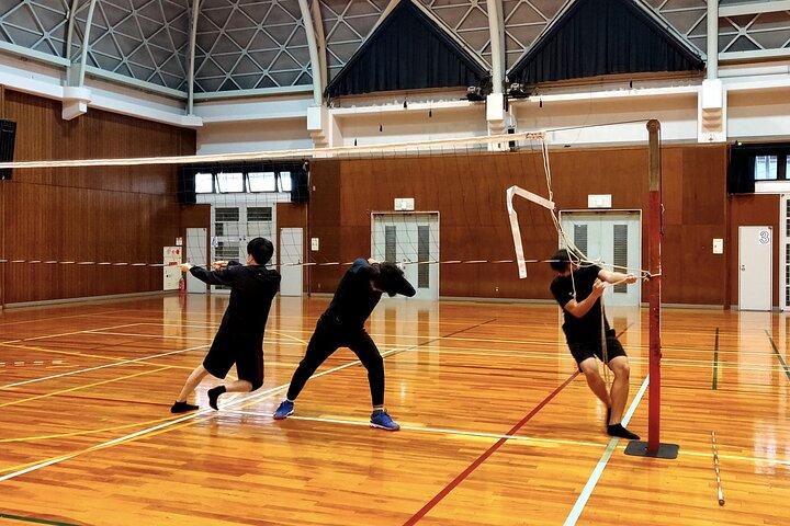 Voleibol em Osaka e Kyoto com os locais!