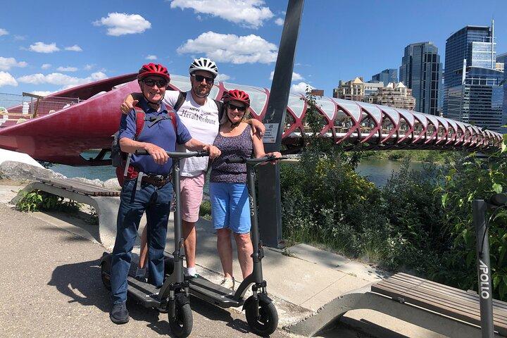Visite de 2 heures en trottinette électrique à Calgary