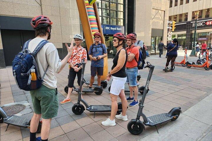 Visite de 2 heures en trottinette électrique à Calgary