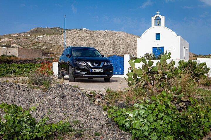 SUV Santorini destaca tour privado